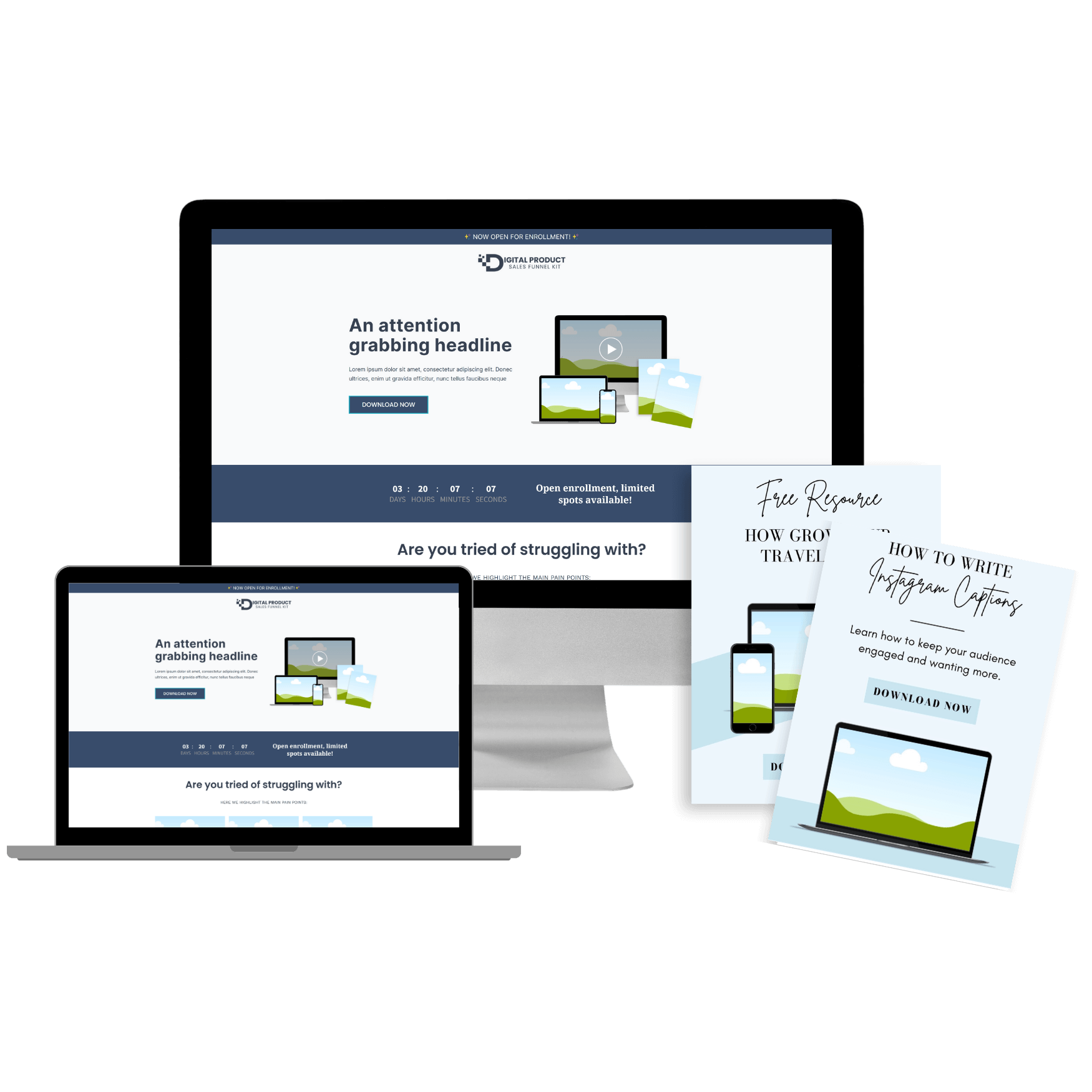 done for you digital product sales funnel kit